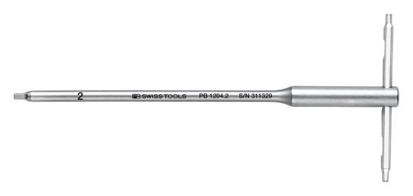 PB Swiss Tools PB 1204 Grösse 2 Gleitquergriff Innensechskant-Schraubenzieher