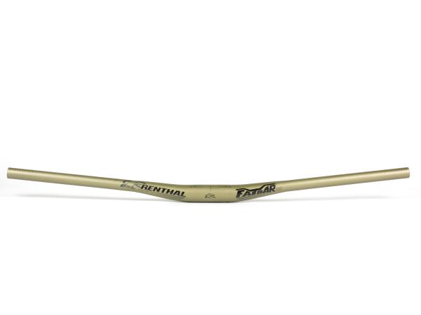 Renthal Fatbar35 V3 800mm/10mm Rise gold Lenker