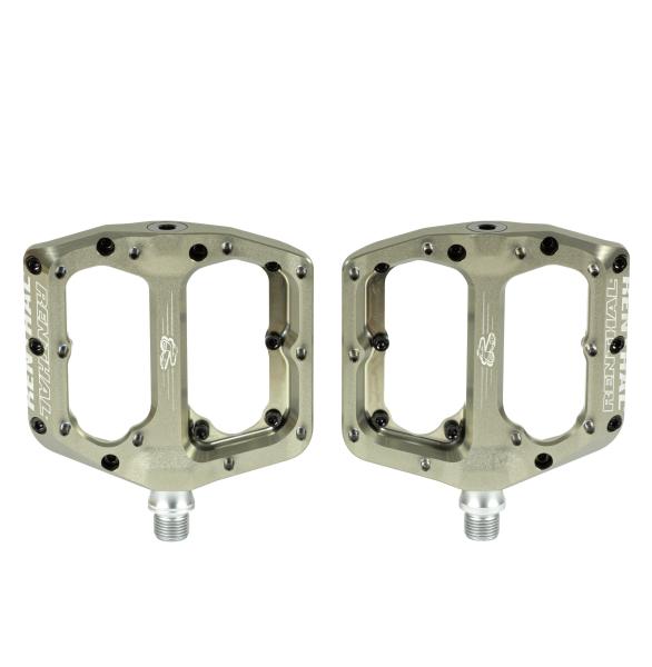 Renthal Revo-F gold Flat Pedal