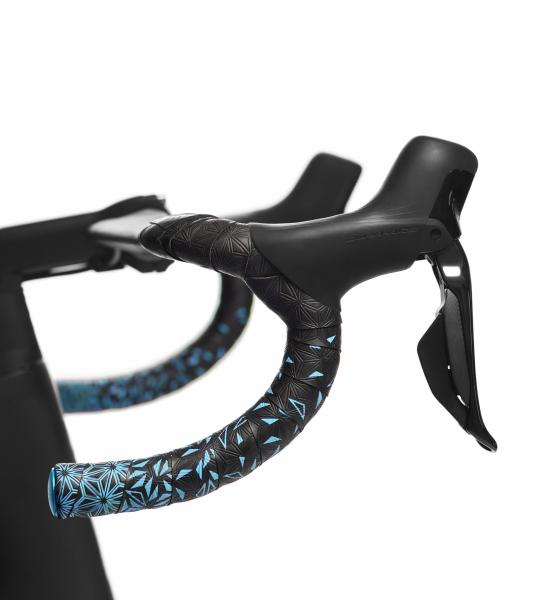 Supacaz Super Sticky Kush Star Fade neon blue BT-49 Lenkerband