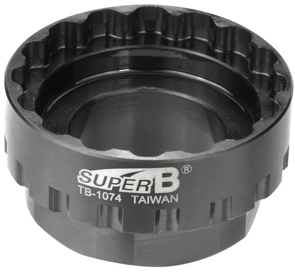 Super B TB-1074 Shimano XTR FC-M9100/M9120, XT FC-M8100/M8120, SLX FC-M7100/M7120, Deore FC-M6100/M6130 Kettenblatt-Werkzeug