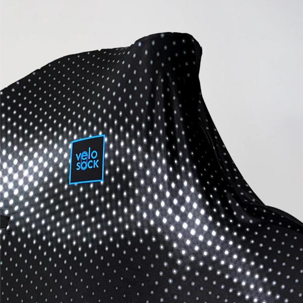 VELOSOCK Full Cover Waterproof For Road Bike Carbon Blue